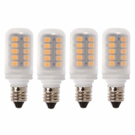 Newhouse Lighting E11 Non-Dimmable 3W LED Light Bulb, 30W Equivalent Warm White, PK 4 E11-3030-4